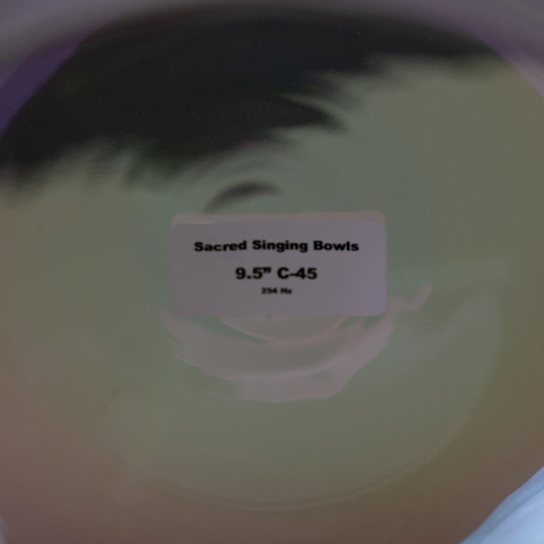 9.5" C-45 Prismatic Singing Bowl