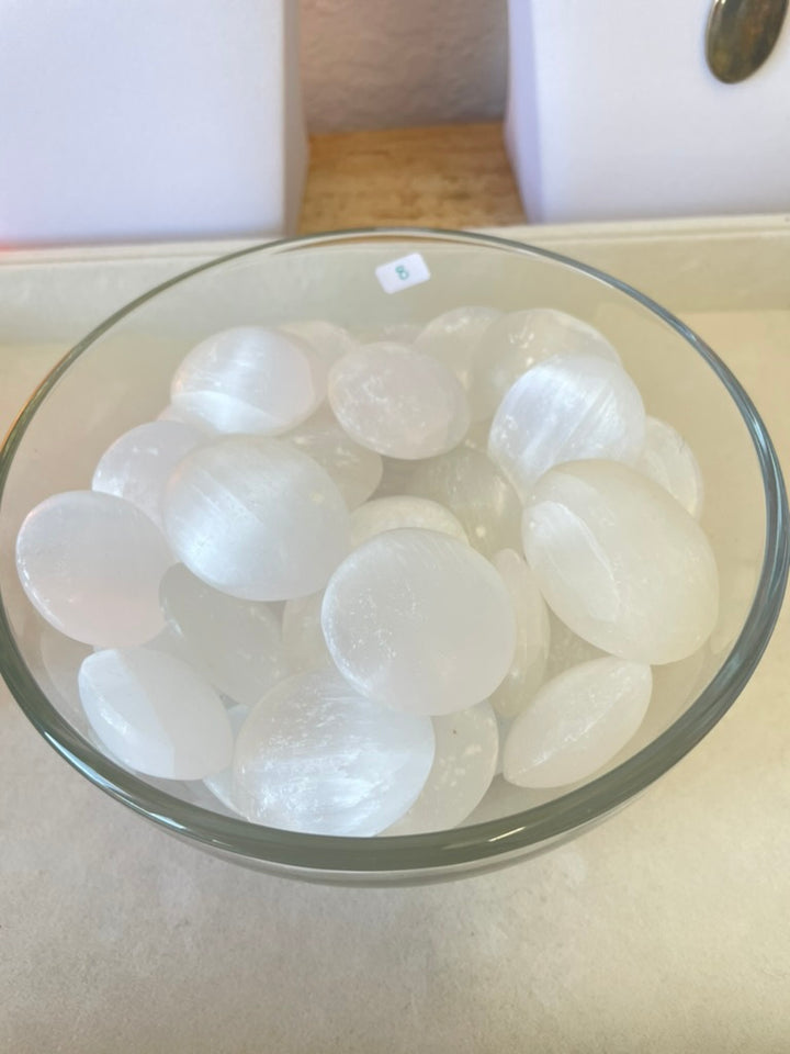 Selenite Pillow Stones
