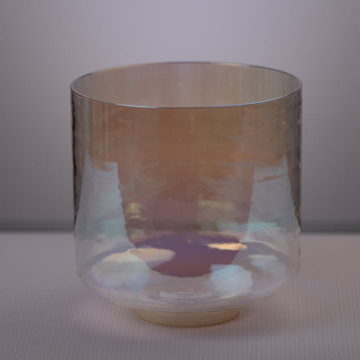 9" G-43 Prismatic Crystal Singing Bowl