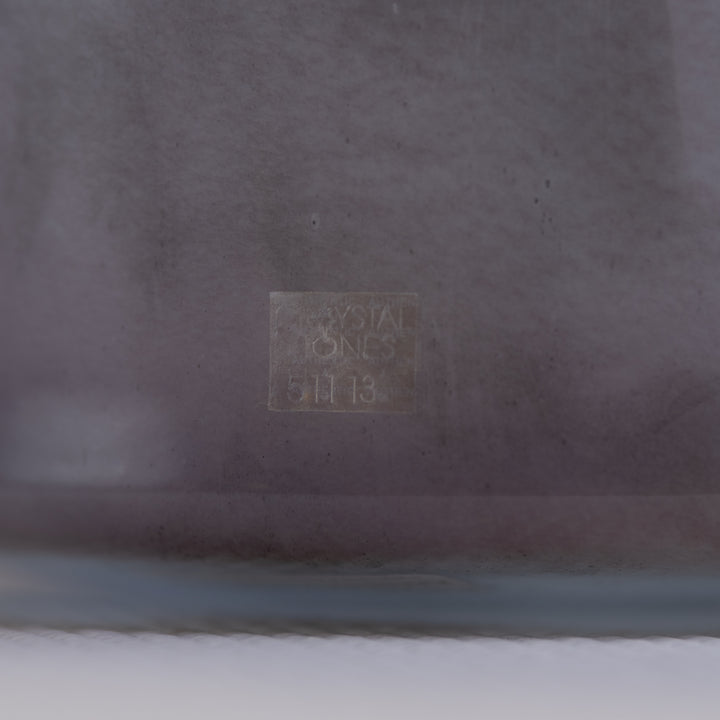 8" D#+45 Sugilite etched with Baby Krishna, Crystal Tones™