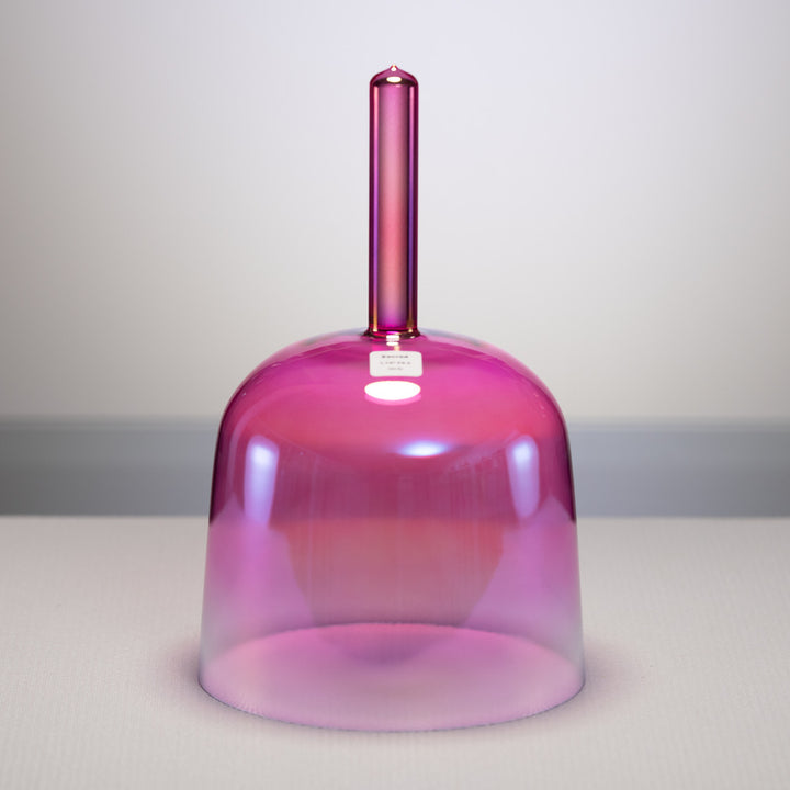 7.75" F#-3 Rose Blossom Singing Bowl, Handheld