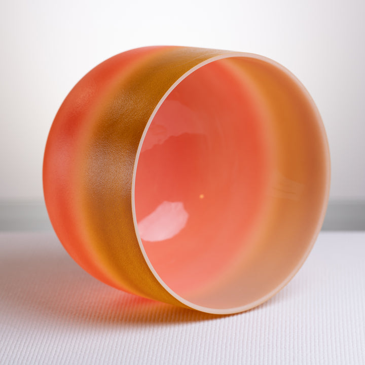 12" A-27 Healing Golden Flame Singing Bowl