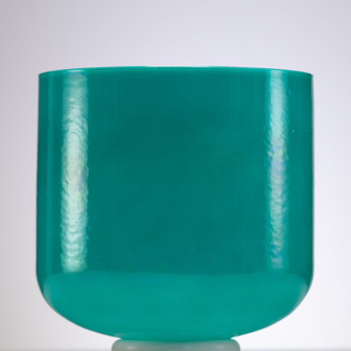 9" G#+37 Turquoise Tide Crystal Singing Bowl