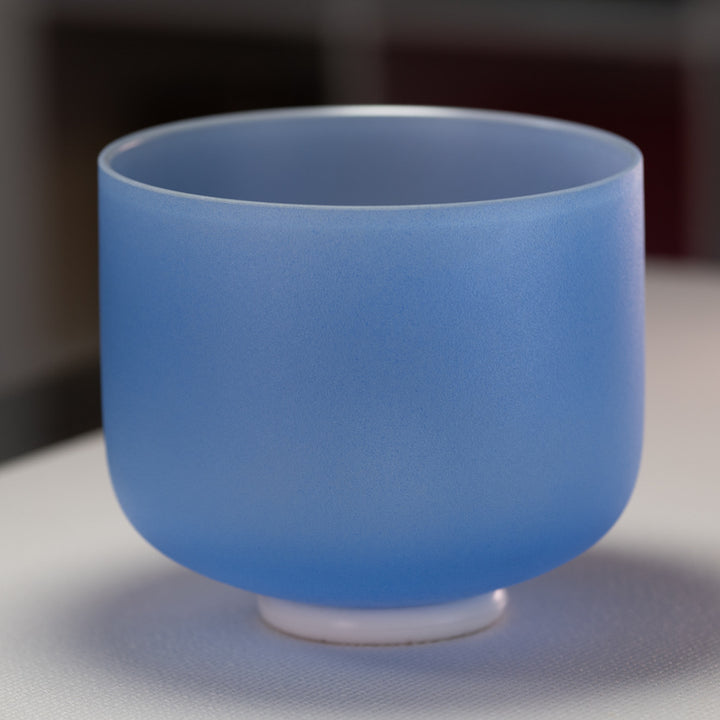 9" G-27 Father Sky Frosted Crystal Singing Bowl