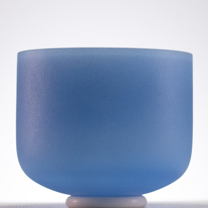 9" G-27 Father Sky Frosted Crystal Singing Bowl