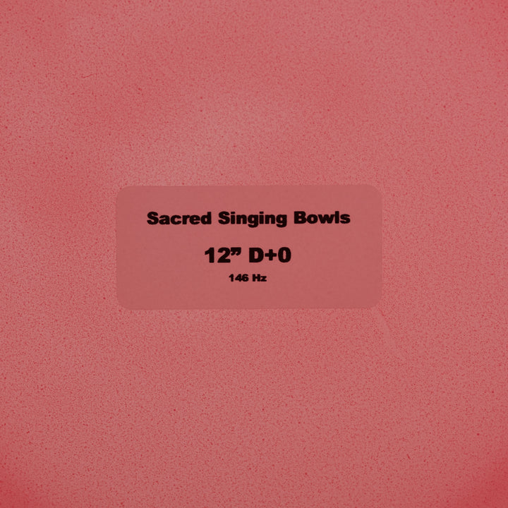 12” D+0 Rose Blossom Sacred Symphony Bowl, Tall