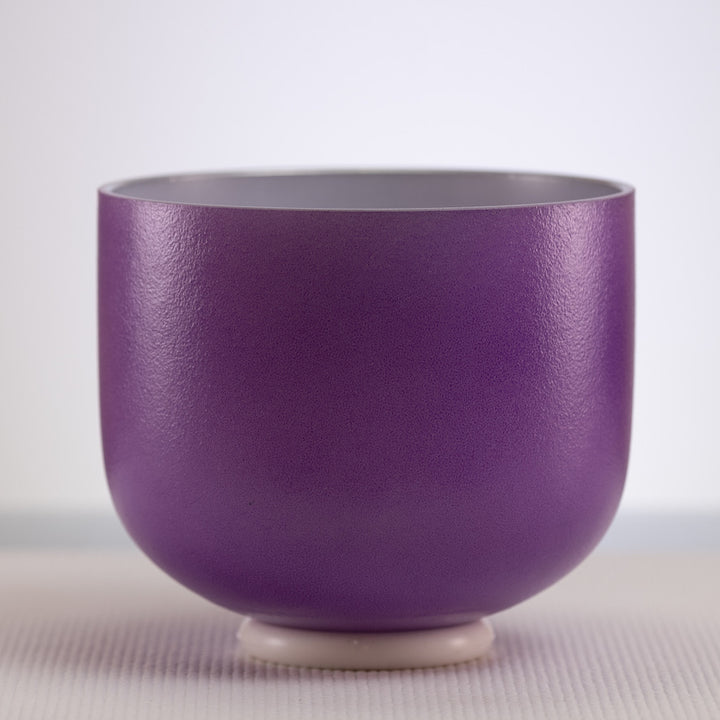 9" G#-23 Purple Dream Frosted Singing Bowl