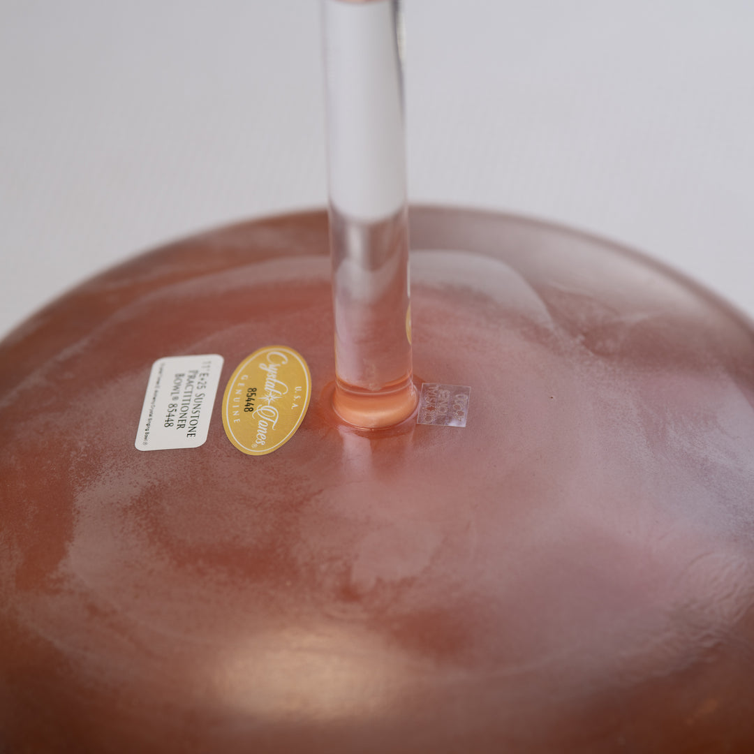 11" E+25 Sunstone Satellite Practitioner, Crystal Tones™