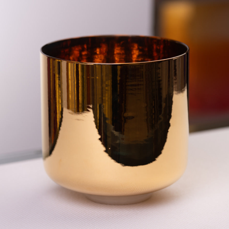 24k Gold Crystal Singing Bowl from Sacred Singing Bowls