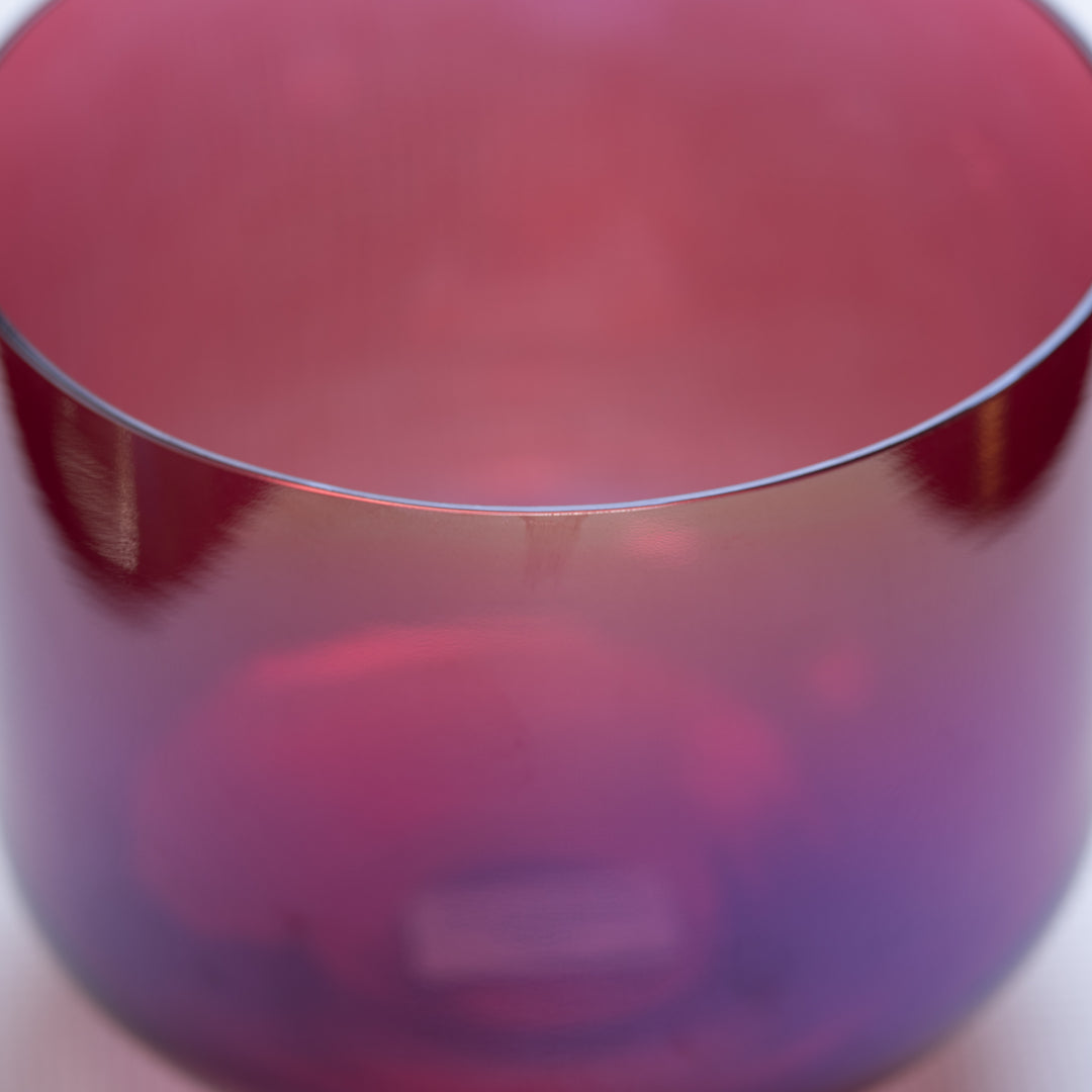 9" A+17 Healing Violet Flame Singing Bowl