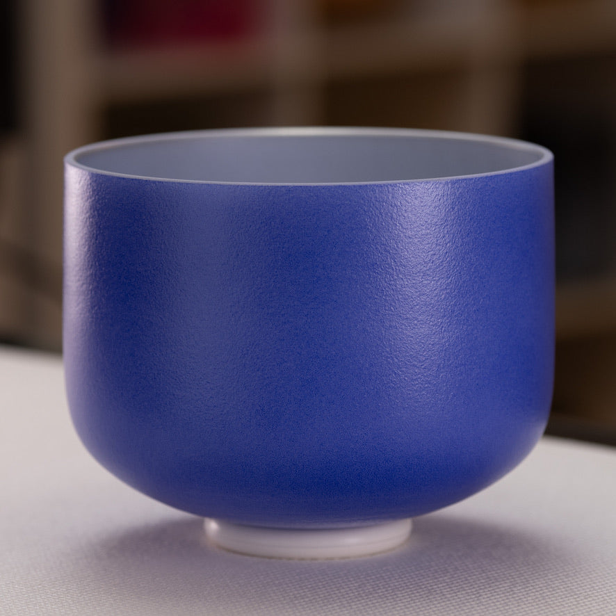 10" F#-23 Father Sky Singing Bowl, Frosted