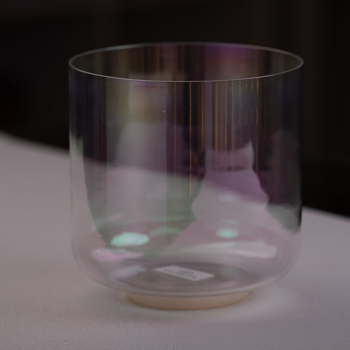 8" G#-9 Prismatic Crystal Singing Bowl