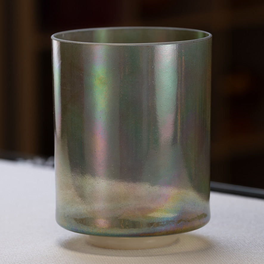 7" D#-45 Andara Platinum Tall, Crystal Tones™