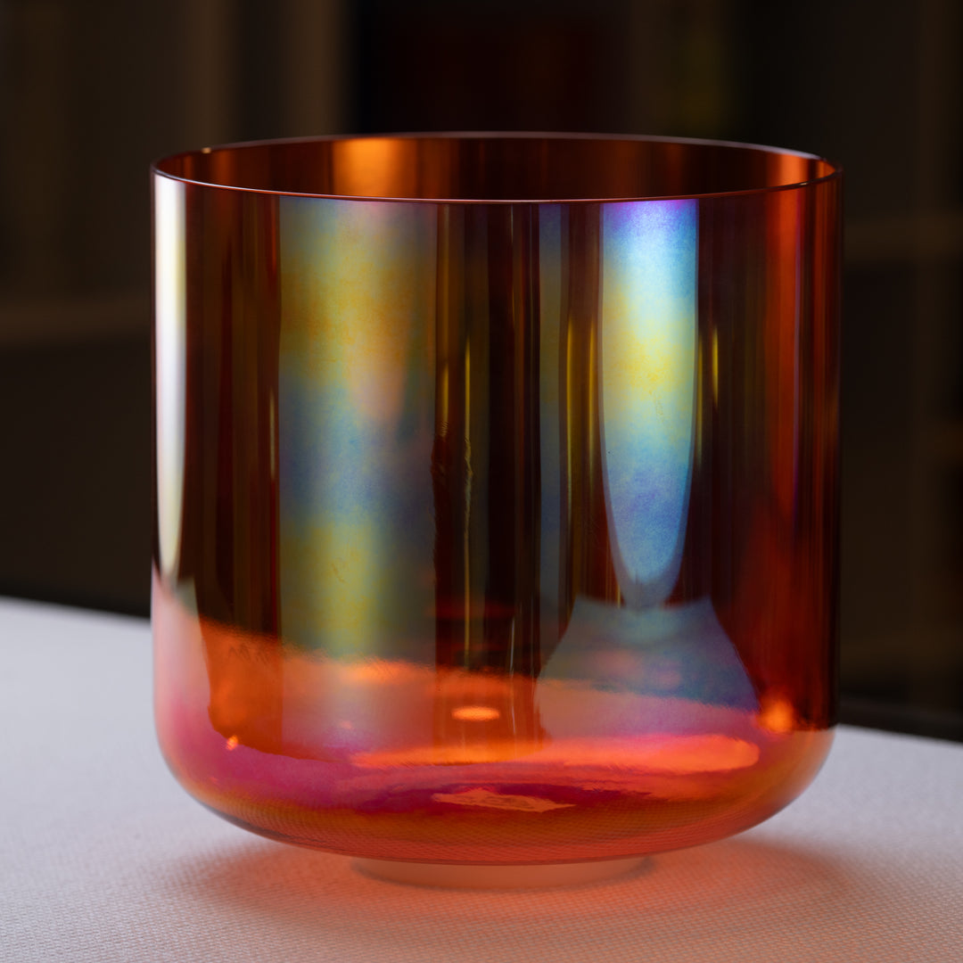 10" G#+36 Topaz Transformation Crystal Symphony Bowl