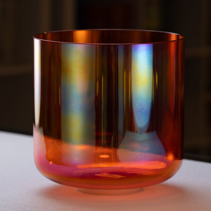 10" G#+36 Topaz Transformation Crystal Symphony Bowl
