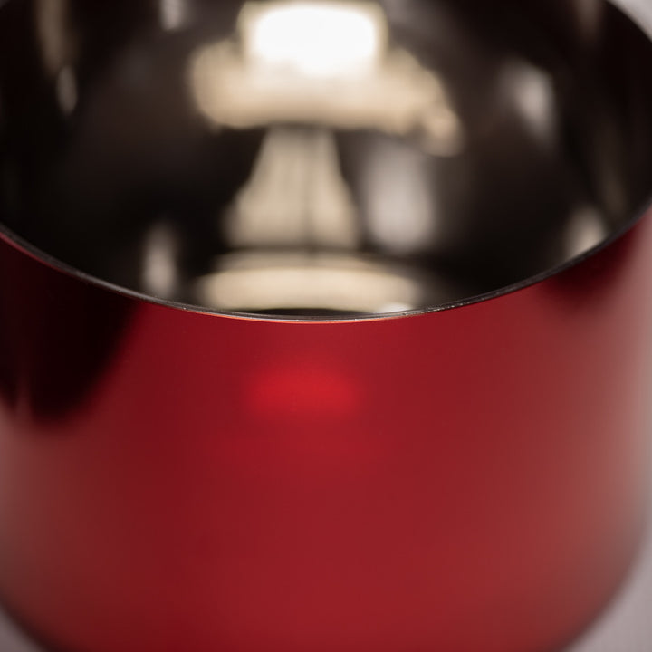 9" A#-1 Ruby Ray Crystal Singing Bowl, Perfect Pitch