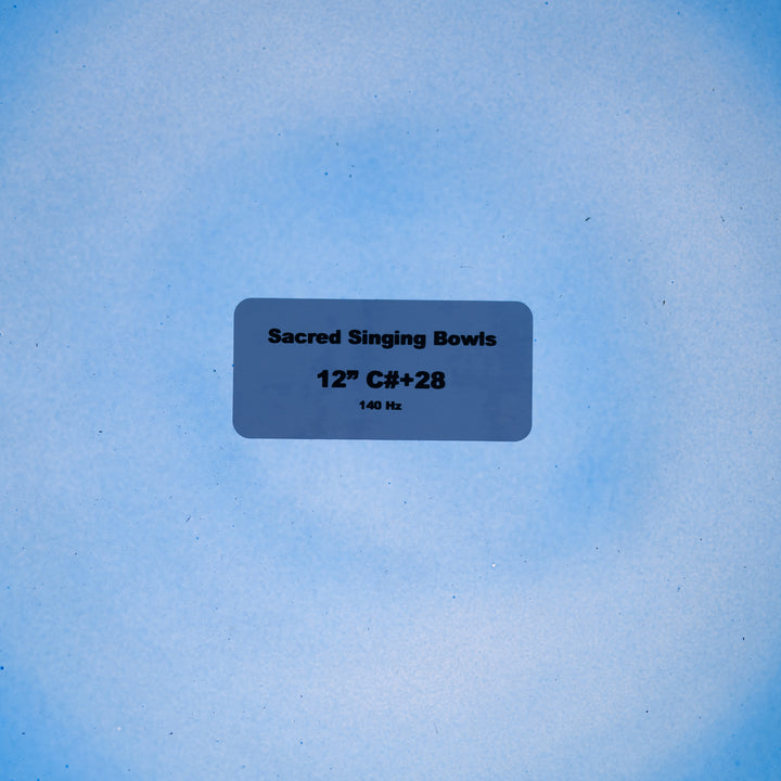 12” C#+28 Sapphire Spirit Sacred Symphony Bowl, Tall
