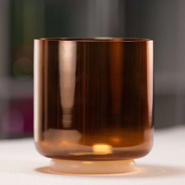 6" F#+39 Sacred Ground Crystal Singing Bowl