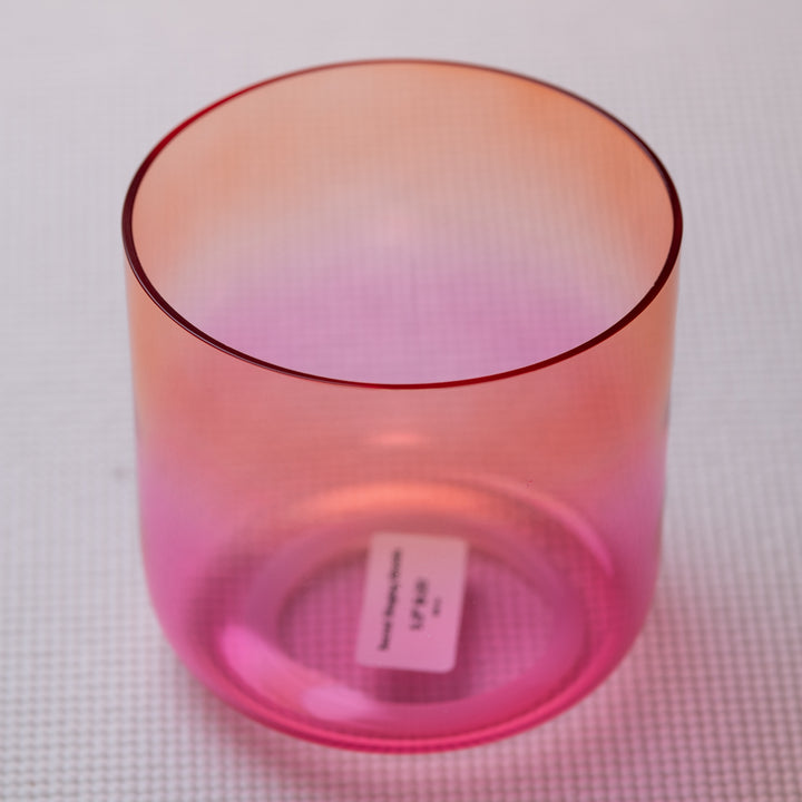 5.5" B-25 Harmonic Sunrise Crystal Singing Bowl