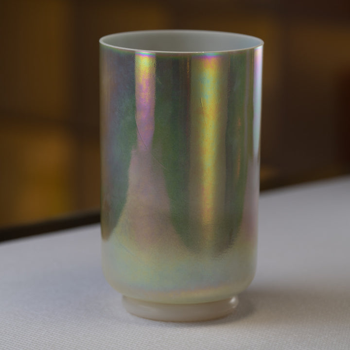 6" F-20 Itoigawa Jade Platinum Tall, Crystal Tones™