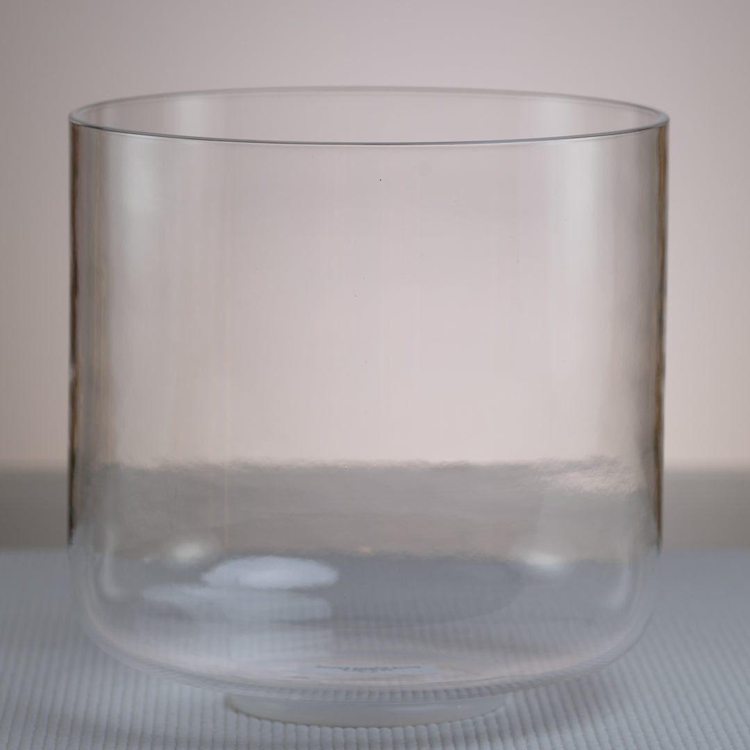 9.25" A-44 Clear Quartz Singing Bowl
