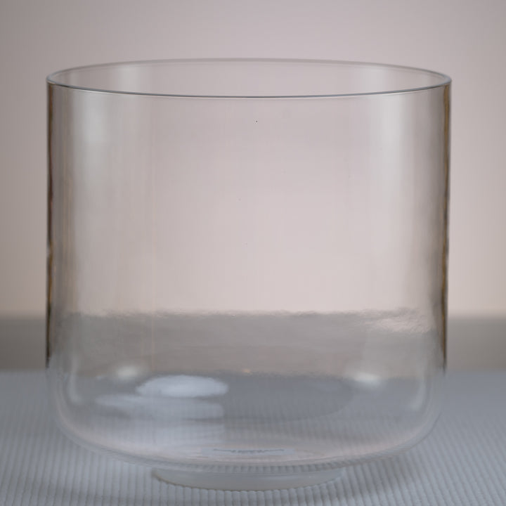 9.25" A-44 Clear Quartz Singing Bowl