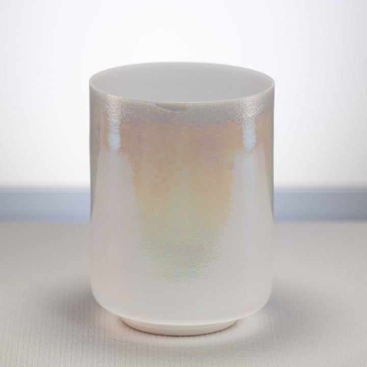 6.5" B-38 Majestic Moon Crystal Singing Bowl