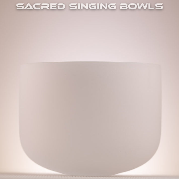 Frosted Crystal Sound Bowl