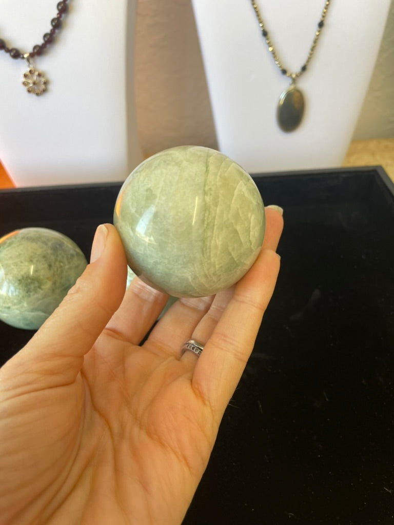Natural Aquamarine Sphere
