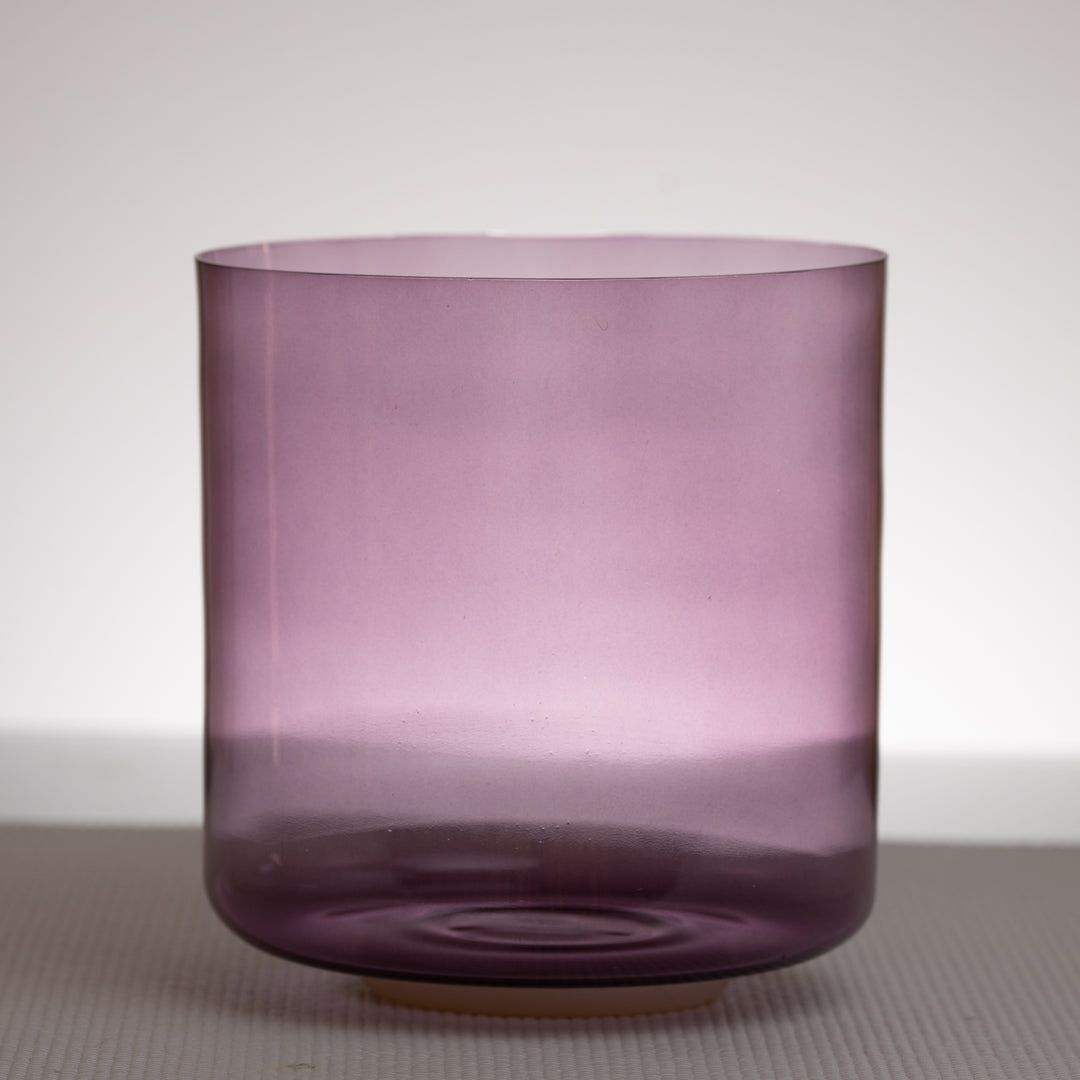 8" E-27 Amethyst Activation Crystal Singing Bowl
