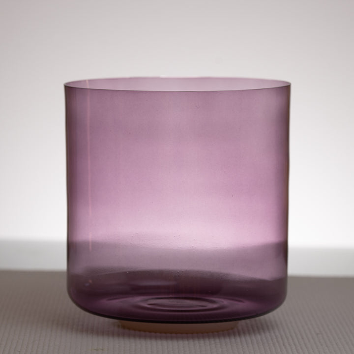 8" E-27 Amethyst Activation Crystal Singing Bowl