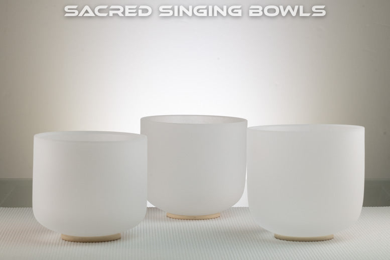 Frosted Singing Bowl Set: C Major