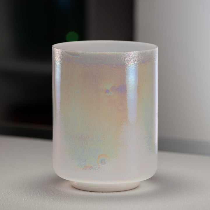 6.5" B-38 Majestic Moon Crystal Singing Bowl