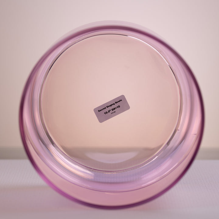 10.5" D#+10 Solar Violet Crystal Symphony Bowl