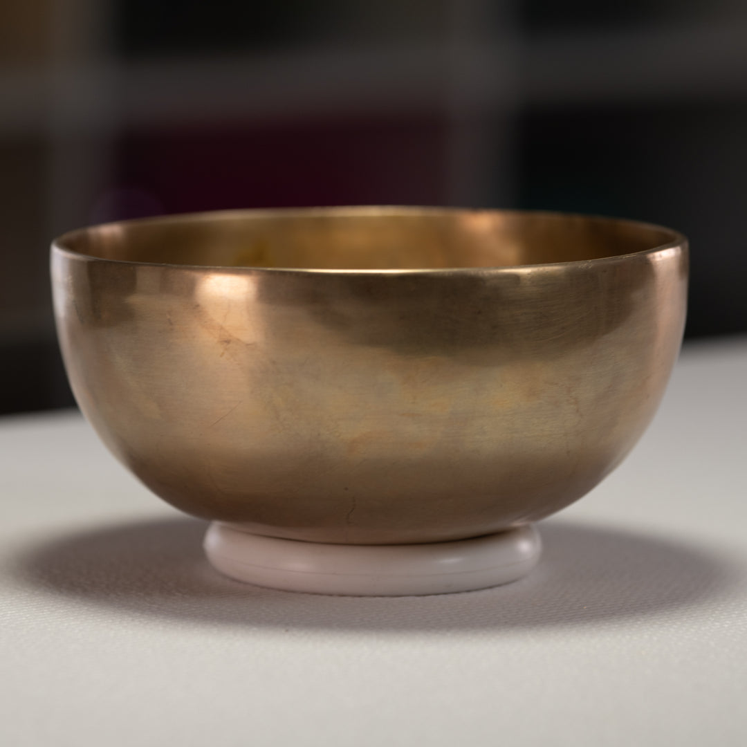 8" F#-2 Himalayan Singing Bowl, Perfect Pitch