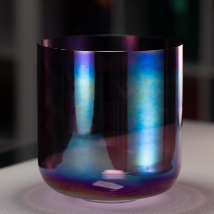 10" A#-8 Amethyst Activation Crystal Singing Bowl