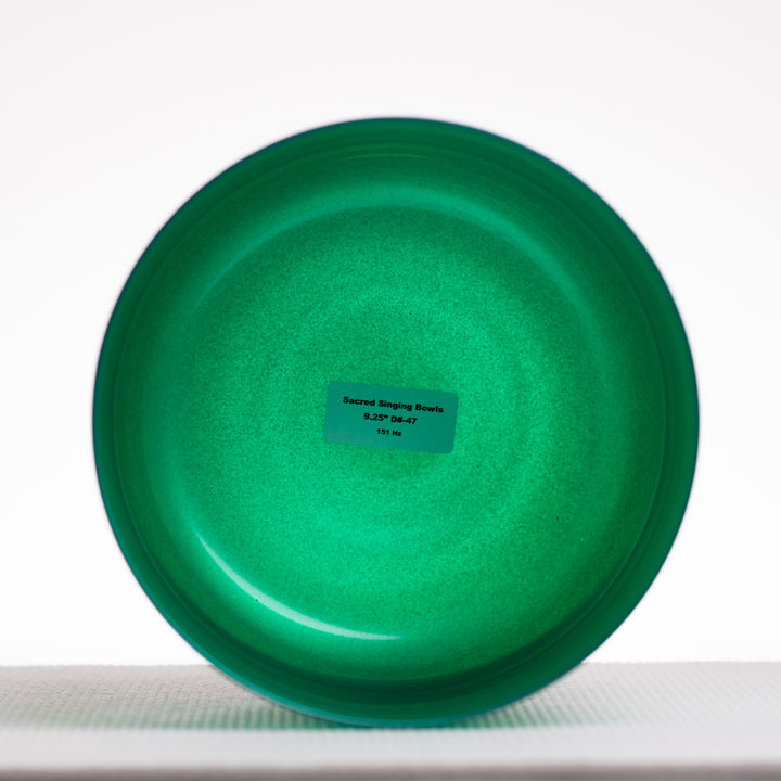 9.25" D#-47 Forest Fairy Crystal Singing Bowl