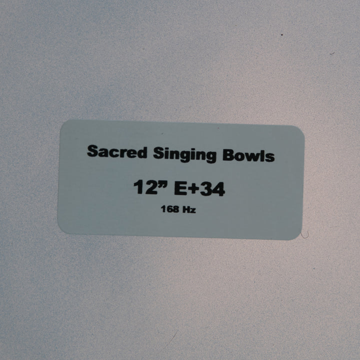 12" E+34 Turquoise Tide Sacred Symphony Bowl | TALL