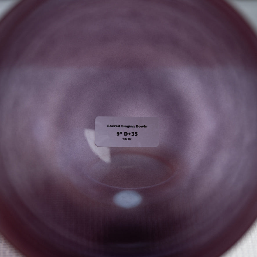 9" D+35 Sacred Ground Singing Bowl