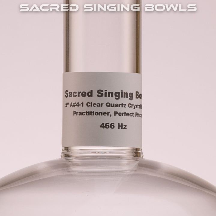 Clear Quartz Singing Bowls from Bowls of Sound
