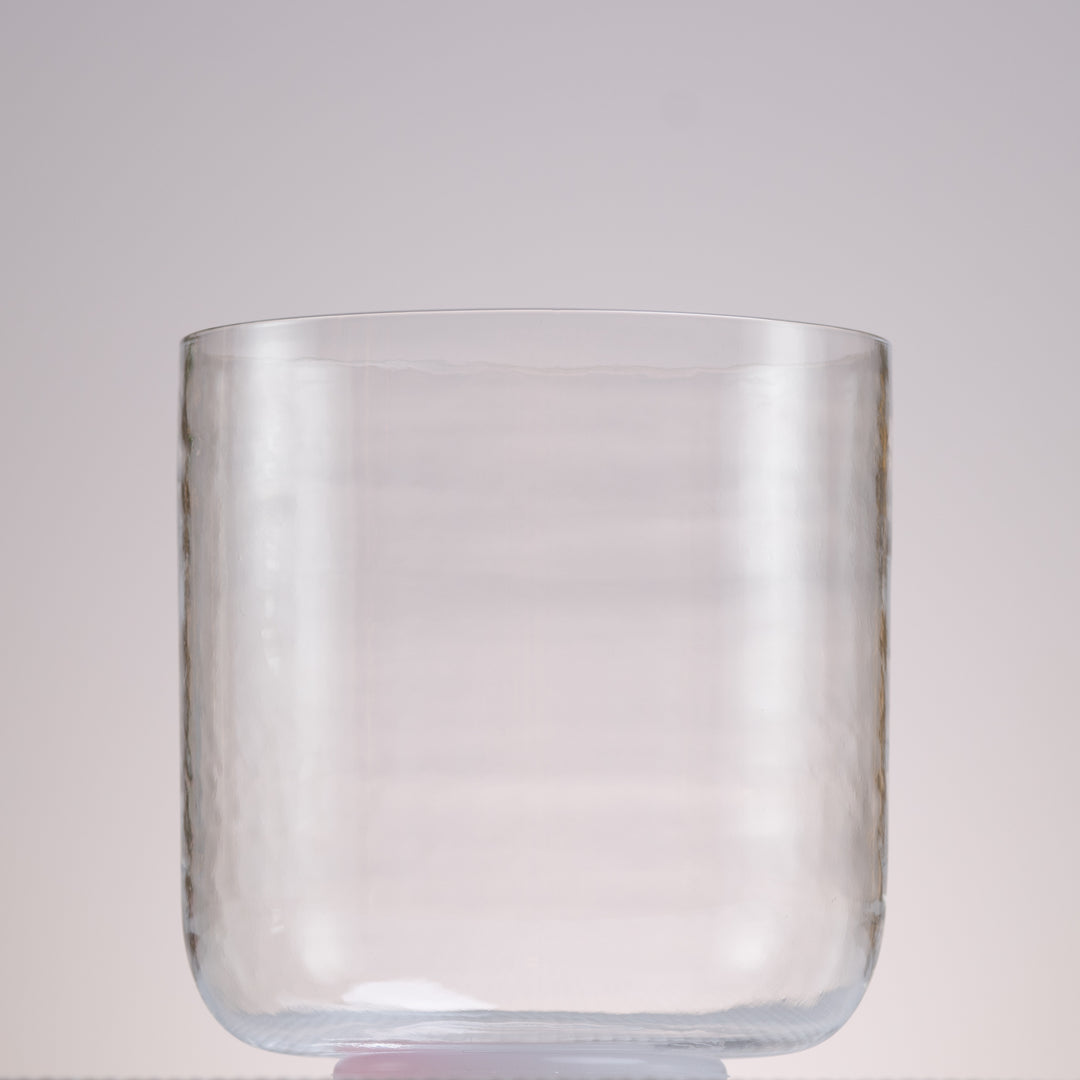6.5" D#-33 Clear Quartz Crystal Singing Bowl from Bowls of Sound