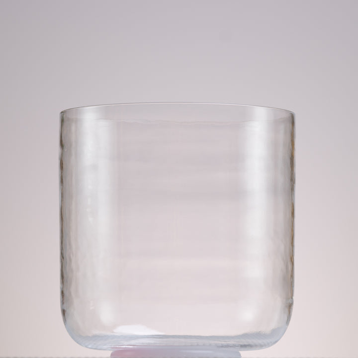 6.5" D#-33 Clear Quartz Crystal Singing Bowl from Bowls of Sound
