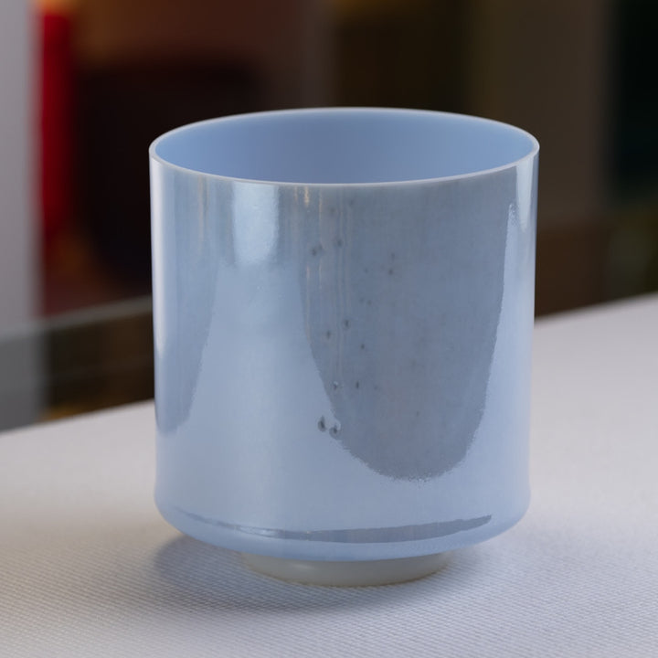 8" Turquoise Palladium Singing Bowl from Crystal Tones