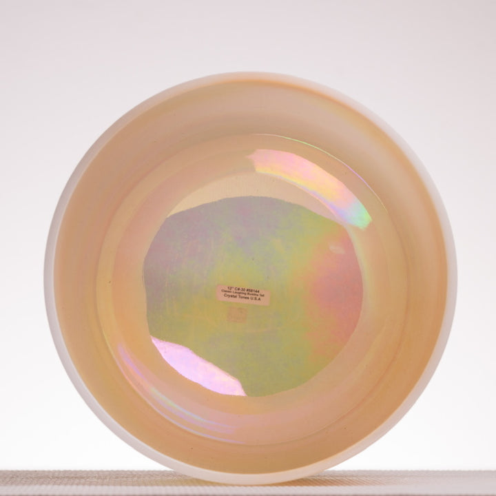 12" C#-30 Classic Frosted with Laughing Buddha inside, Crystal Tones™