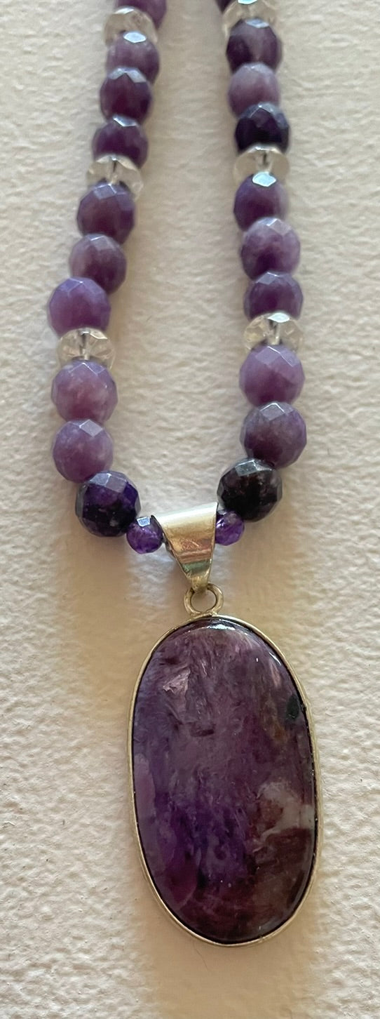 Lepidolite Necklace