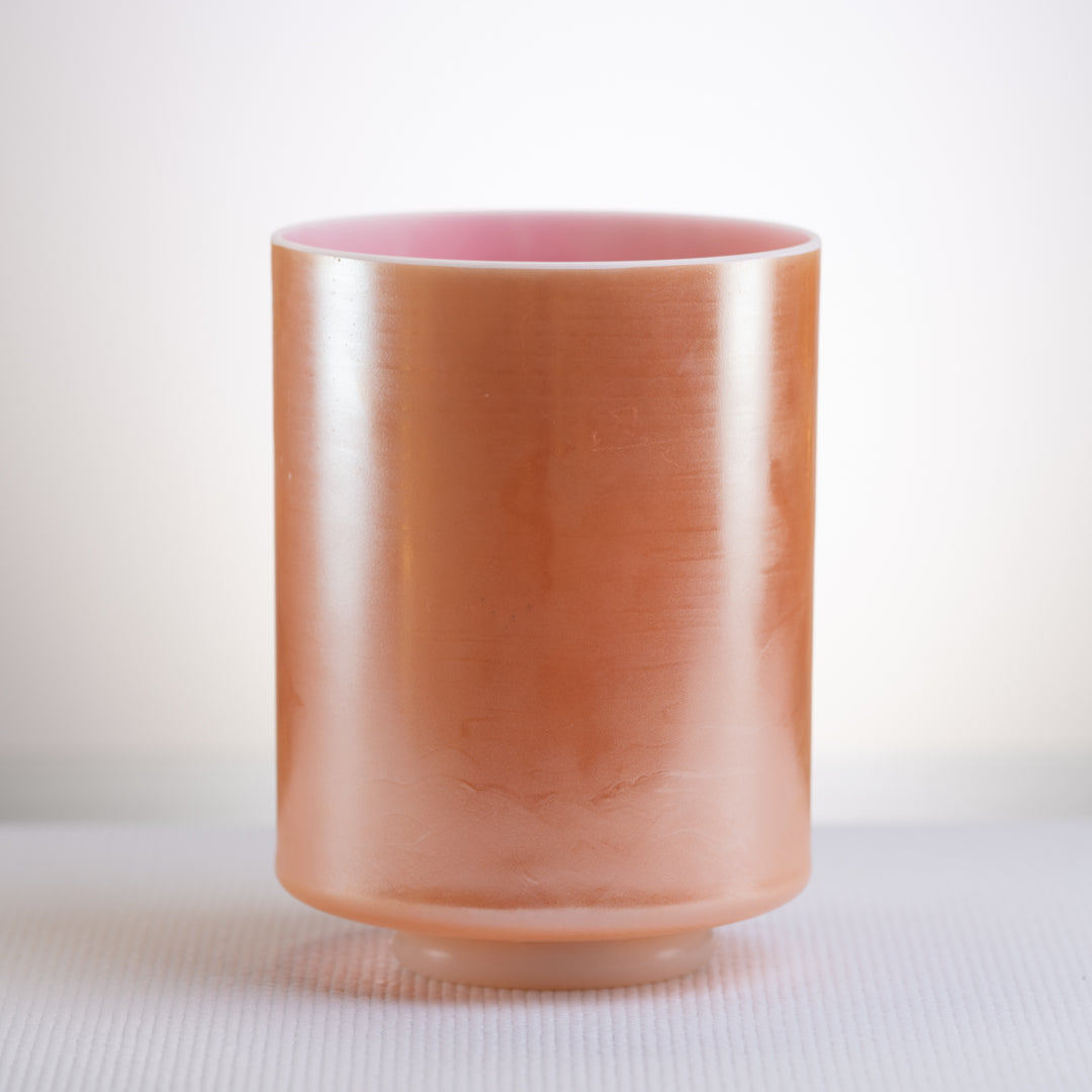 8" D#-20 Laughing Buddha & Pink Ocean Gold Tall, Crystal Tones™