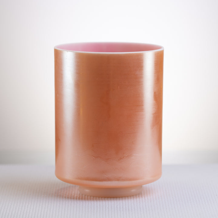 8" D#-20 Laughing Buddha & Pink Ocean Gold Tall, Crystal Tones™