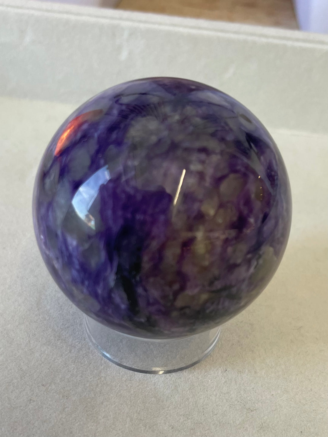 Charoite Sphere