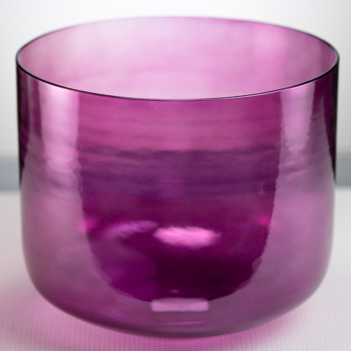 12" D#-3 Healing Violet Flame Crystal Singing Bowl