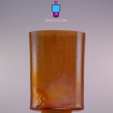 Crystal Tones Bowl: Carnelian Palladium, morph style